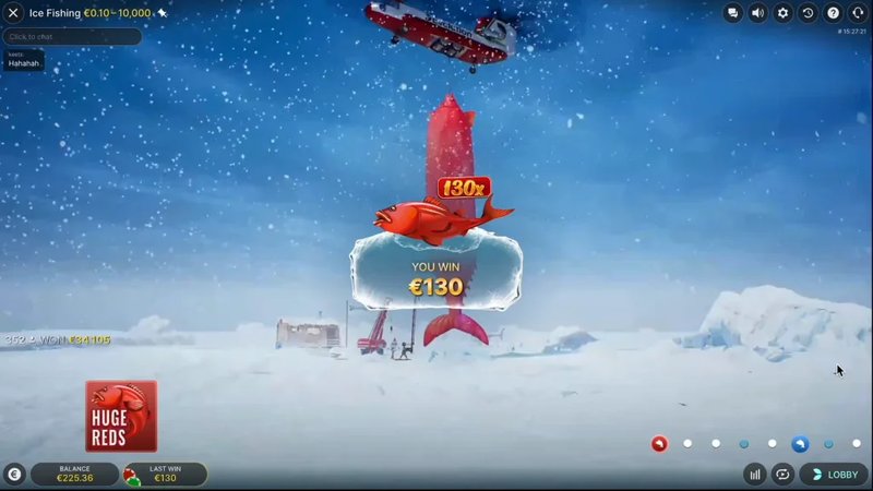 Ice fishing, ice fishing gambling